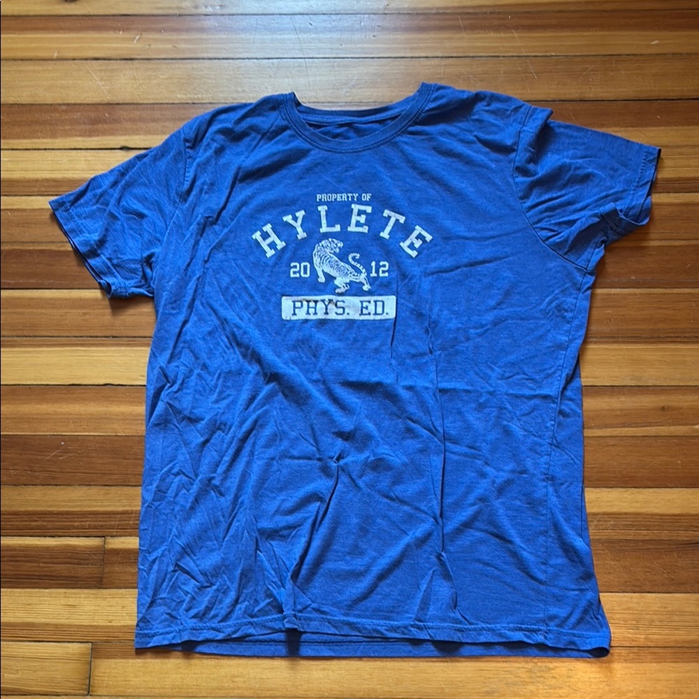 Hylete Blue Graphic T-Shirt